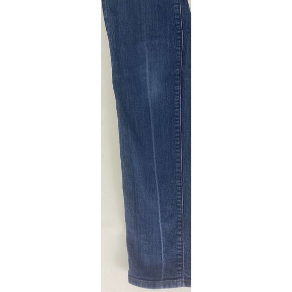 Ann Taylor LOFT Maternity Skinny Jeans Blue Full Panel Pregnancy - Size 2 - Picture 6 of 12